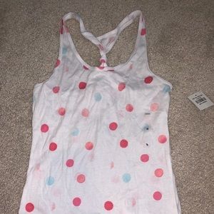 Abercrombie Girls Polka Dot Tank Top
